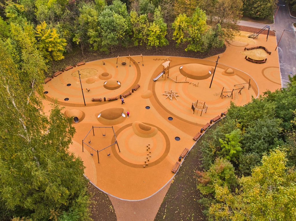 Thematic playgrounds appear in Moscow Kuskovo Park