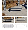 Bench «Infinity»