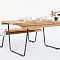Set of 3 products «City life» (table, bench without backrest, bench with backrest)