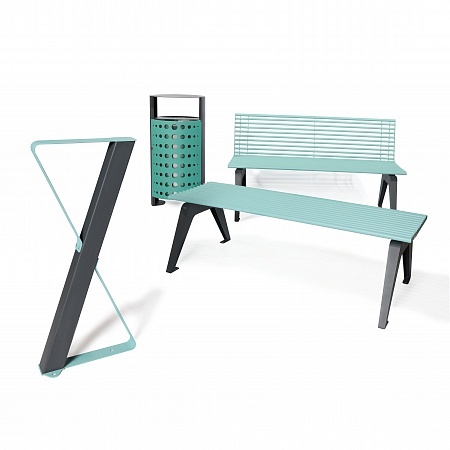 Bench without backrest "ARIA"