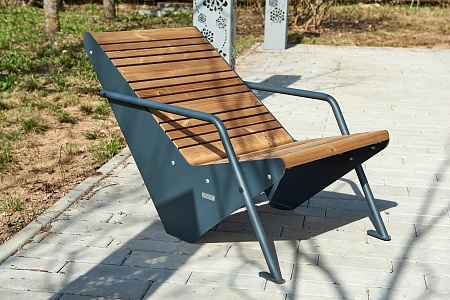 Bench «Boomerang» (Deck chair)