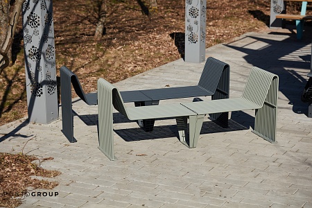 Bench «Infinity» (Sun louger)