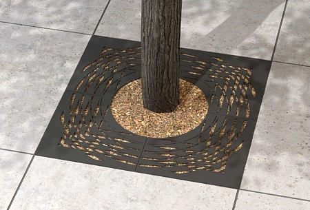 Tree grid “Onde“ Strengthened design