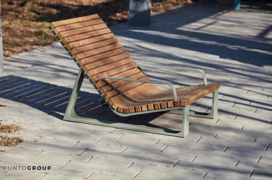 Bench "Summer 2" (Sun lounger)