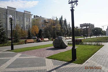 Pervomaisky Square, Omsk 2022