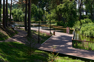 Project: Improvement of the Central Park in the city of Zavodoukovsk, Tyumen Region
