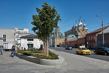 Polyanka metro station, Moscow (2019)