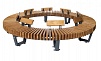 Radial bench "Boston NEW"